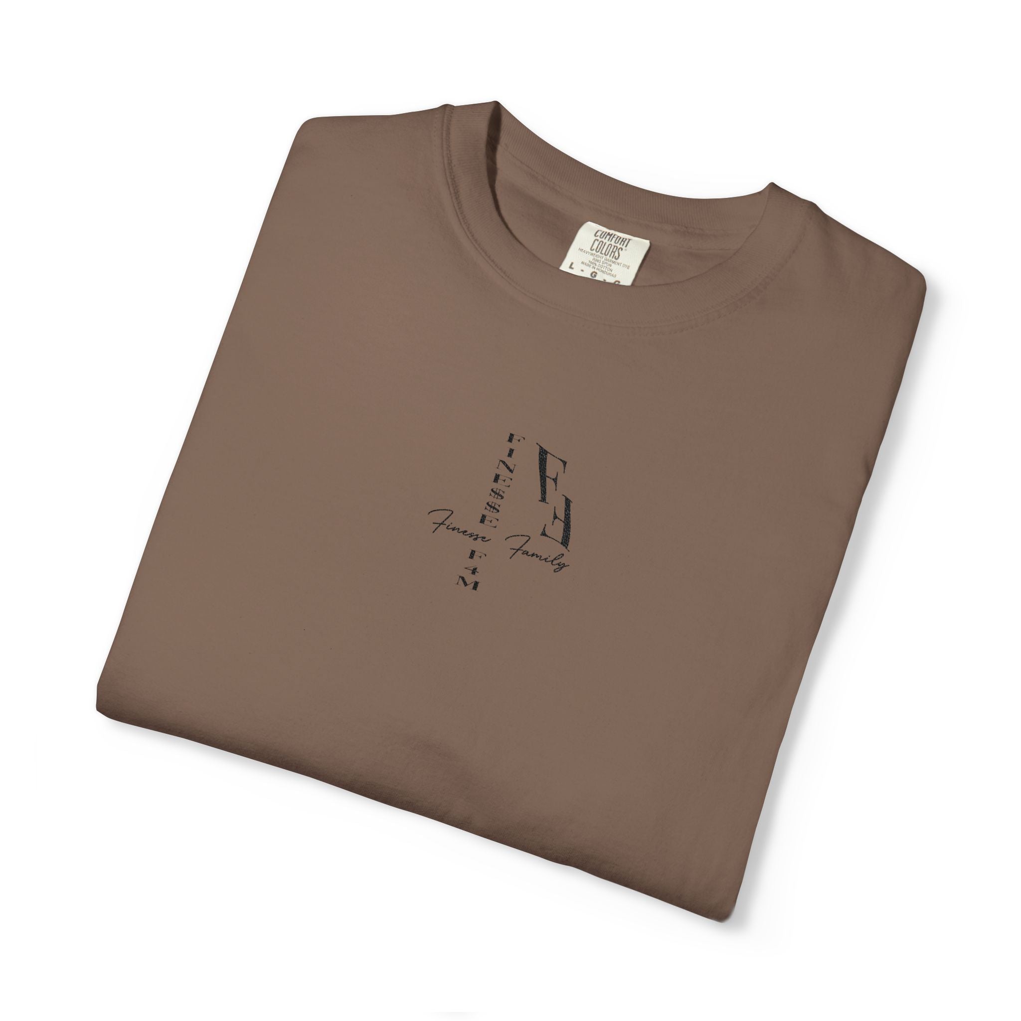 Finesse F4MILY Center Embroidered T-Shirt