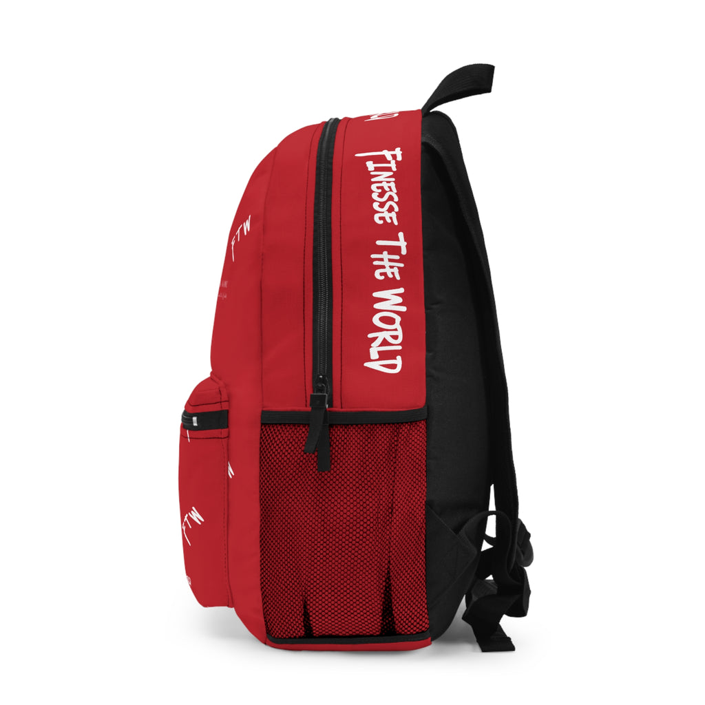 "Play The Long Game" Backpack - Red