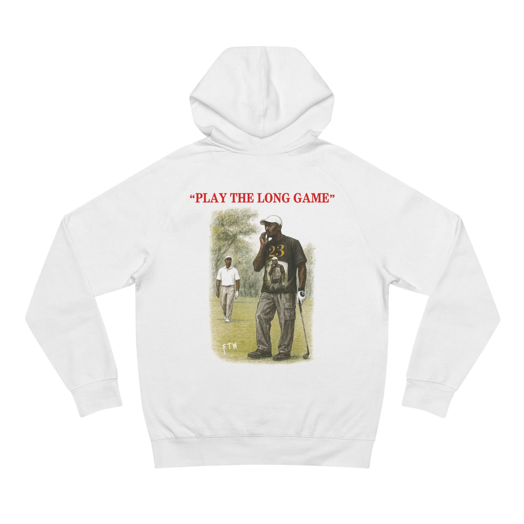 "Play The Long Game" Hoodie - White