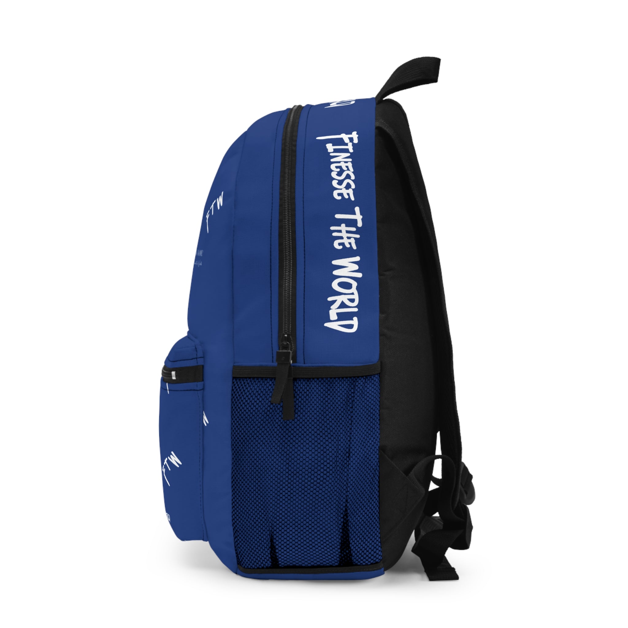 "Play The Long Game" Backpack - Blue