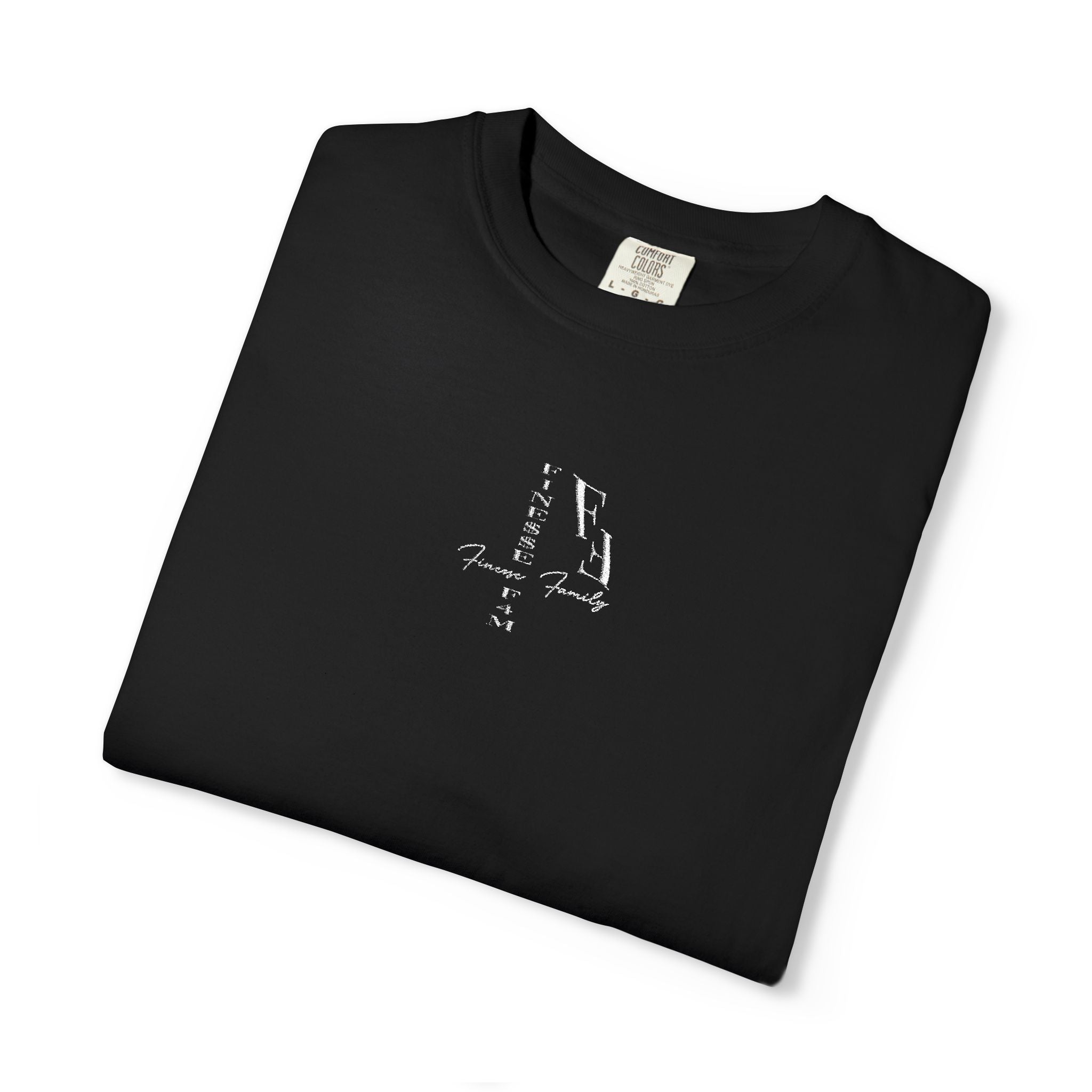 Finesse F4MILY Center Embroidered T-Shirt