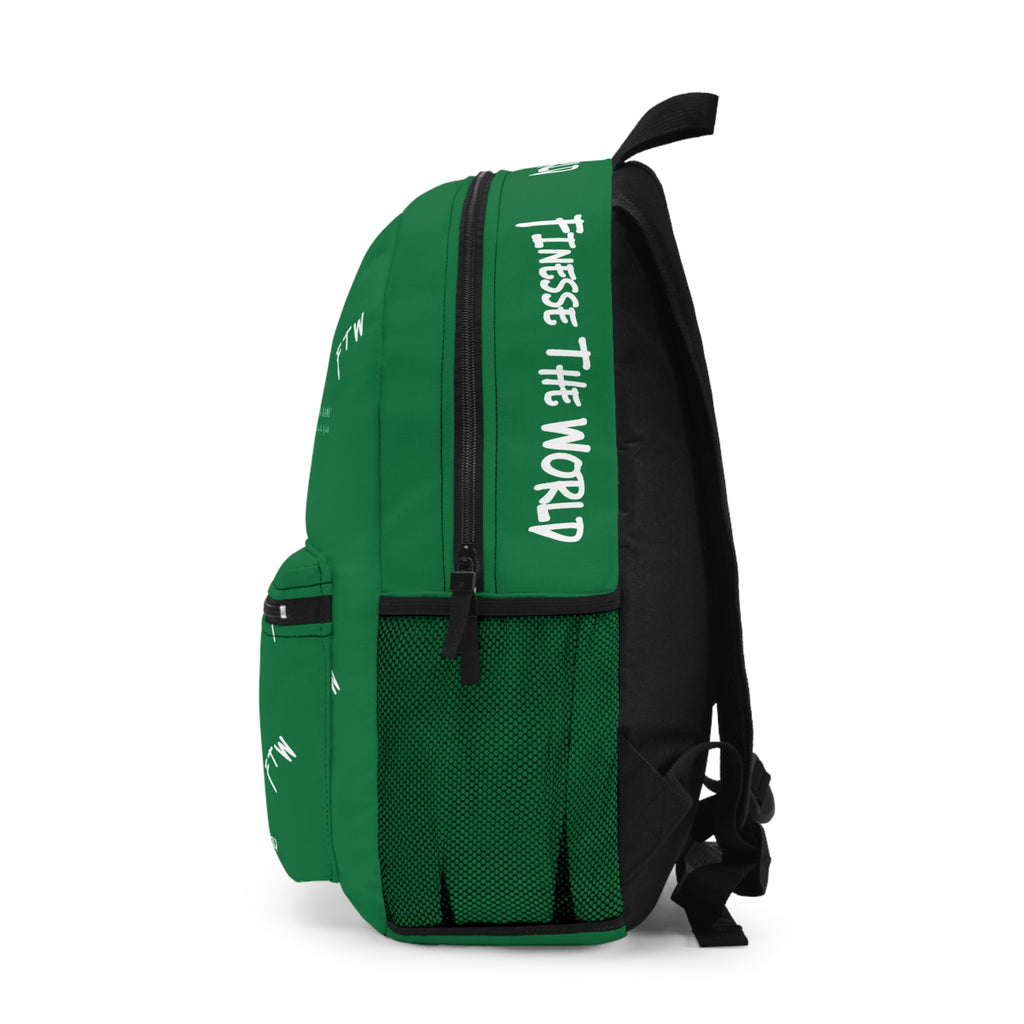"Play The Long Game" Backpack - Green